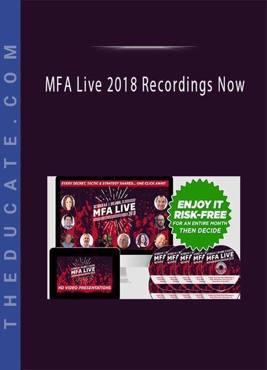 MFA Live 2018 Recordings Now