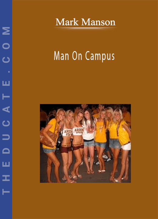 Mark Manson - Man On Campus