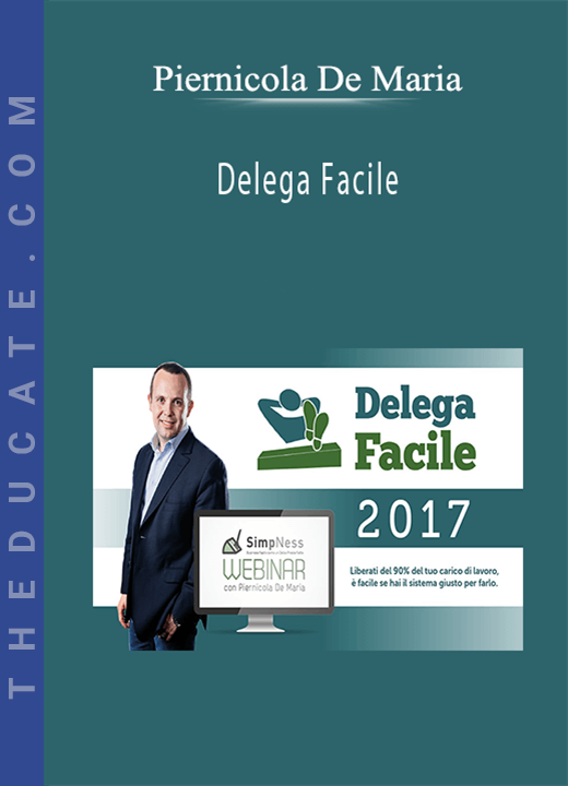 Piernicola De Maria - Delega Facile
