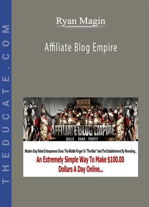 Ryan Magin - Affiliate Blog Empire