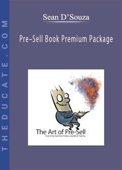 Sean D’Souza - Pre-Sell Book Premium Package
