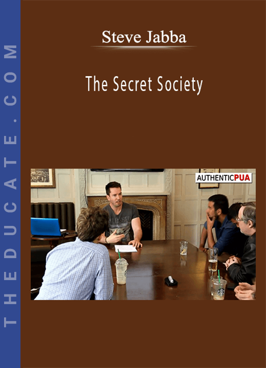 Steve Jabba - The Secret Society