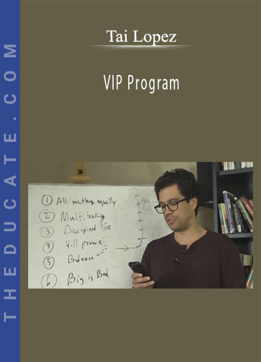 Tai Lopez - VIP Program