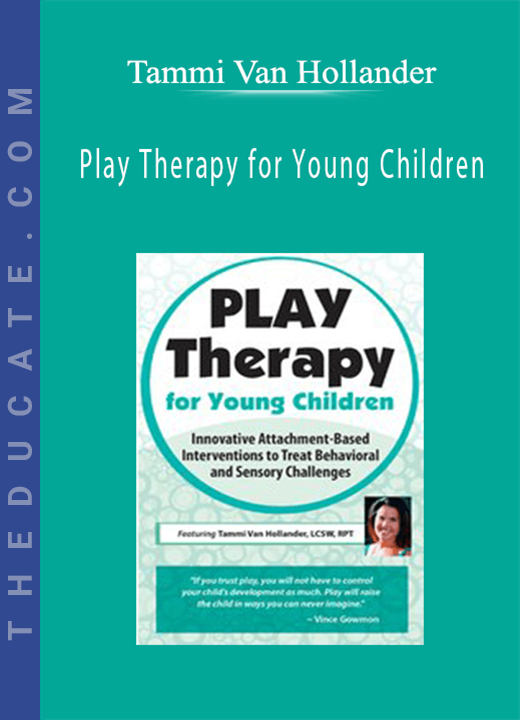 Tammi Van Hollander - Play Therapy for Young Children: Innovative Attachment-Based Interventions to Treat Behavioral and Sensory Challenges