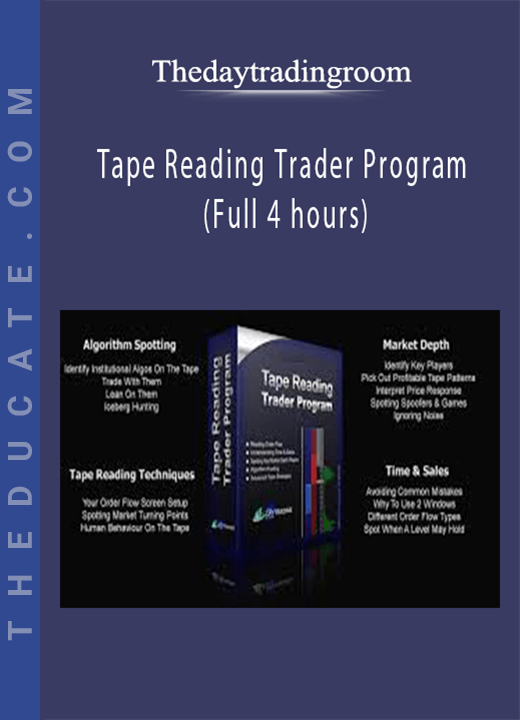 Thedaytradingroom - Tape Reading Trader Program (Full 4 hours)