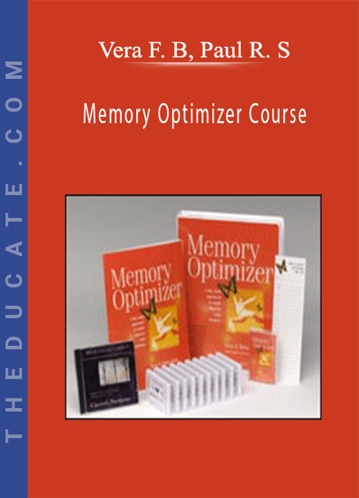 Vera F Birkenbihl, Paul R Scheele - Memory Optimizer Course
