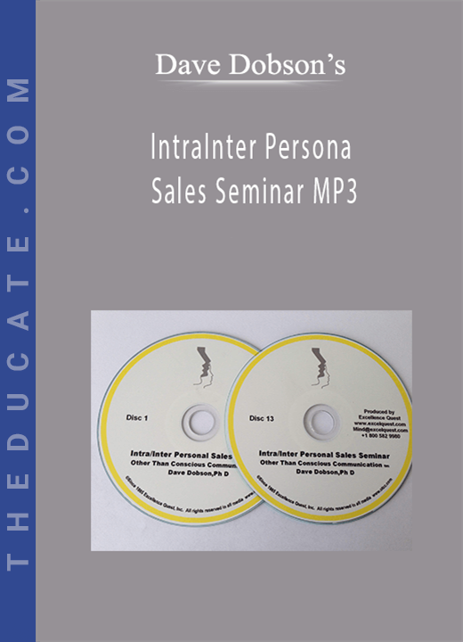 Dave Dobson’s - IntraInter Personal Sales Seminar MP3