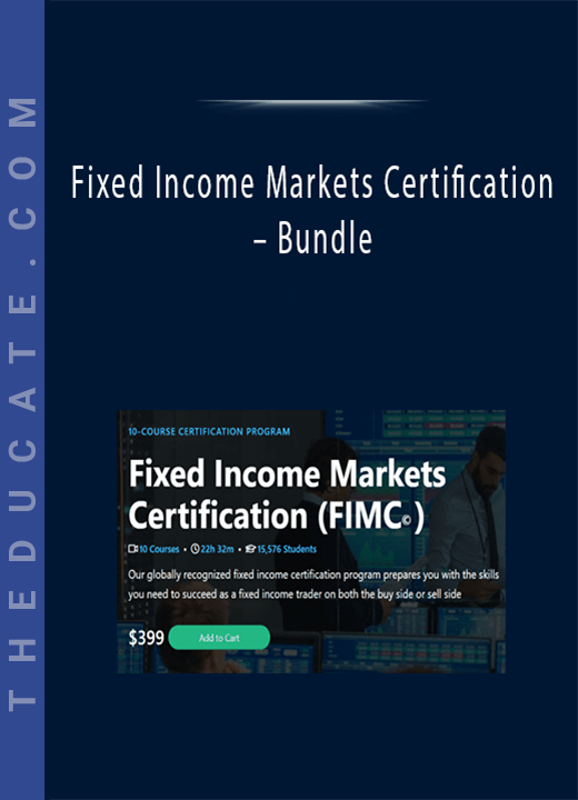 Fixed Income Markets Certification - Bundle