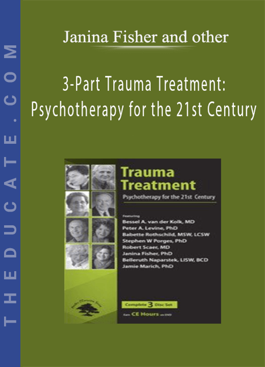 Janina Fisher, Peter Levine, Jamie Marich, Babette Rothschild, Belleruth Naparstek, Robert Scaer, Stephen Porges, Bessel van der Kolk - 3-Part Trauma Treatment: Psychotherapy for the 21st Century