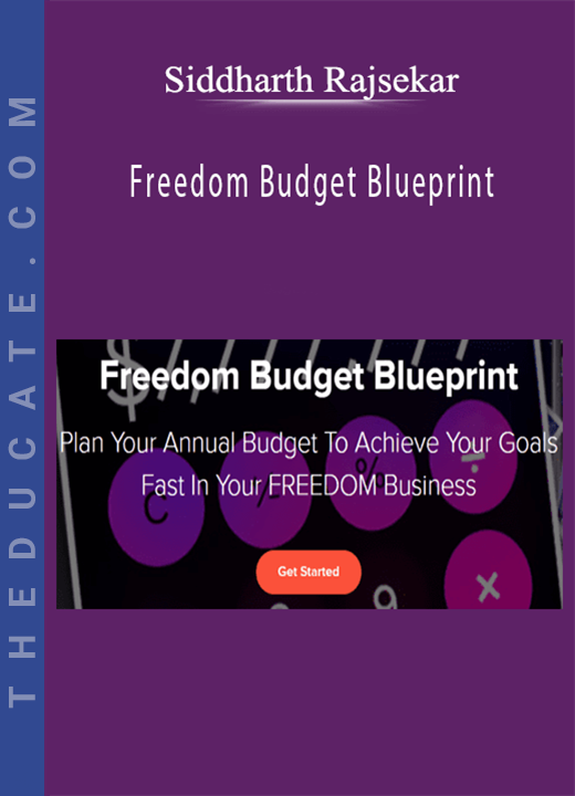 Siddharth Rajsekar - Freedom Budget Blueprint