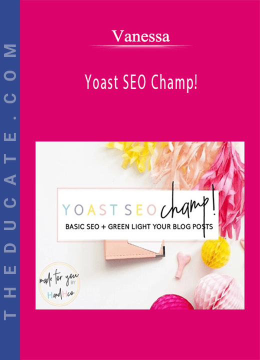 Vanessa - Yoast SEO Champ!