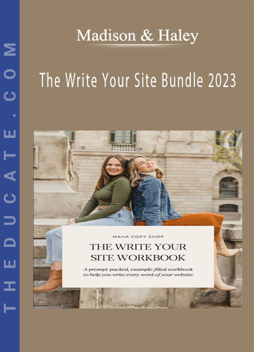 Madison & Haley - The Write Your Site Bundle 2023