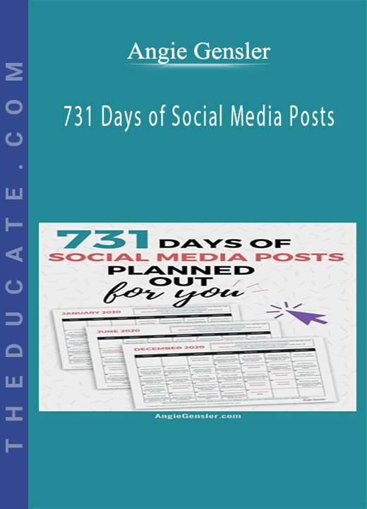 Angie Gensler - 731 Days of Social Media Posts
