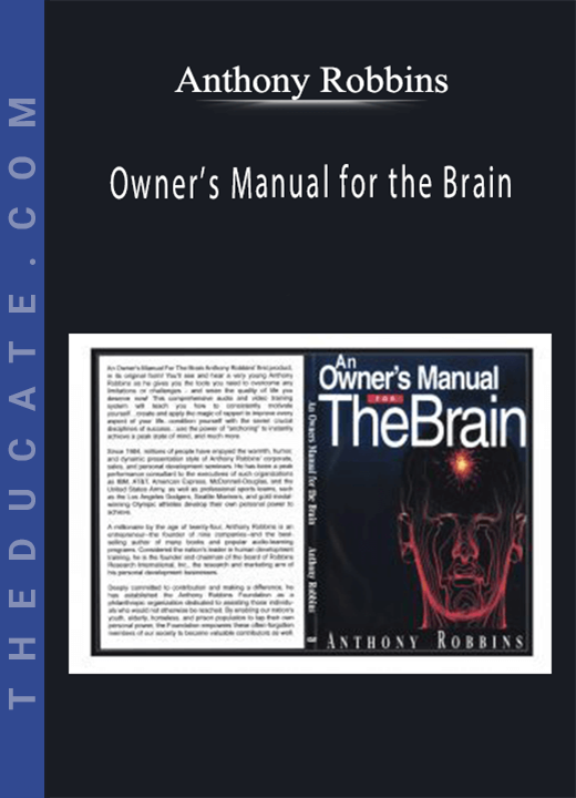 Anthony Robbins - Owner’s Manual for the Brain