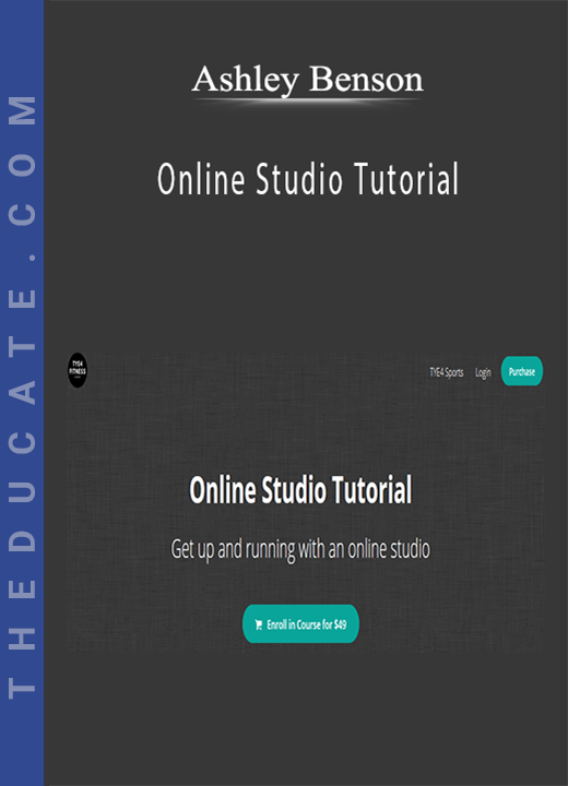 Ashley Benson - Online Studio Tutorial