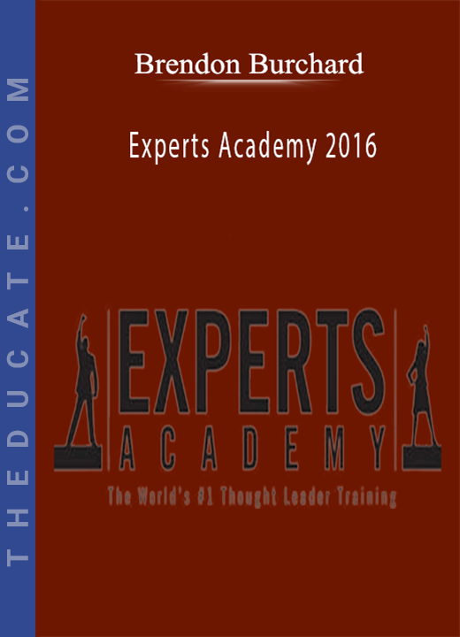 Brendon Burchard - Experts Academy 2016