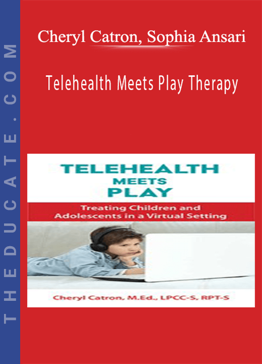Cheryl Catron, Sophia Ansari - Telehealth Meets Play Therapy: Treating Children and Adolescents in a Virtual Setting