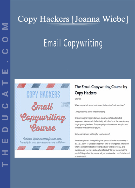 Copy Hackers [Joanna Wiebe] - Email Copywriting