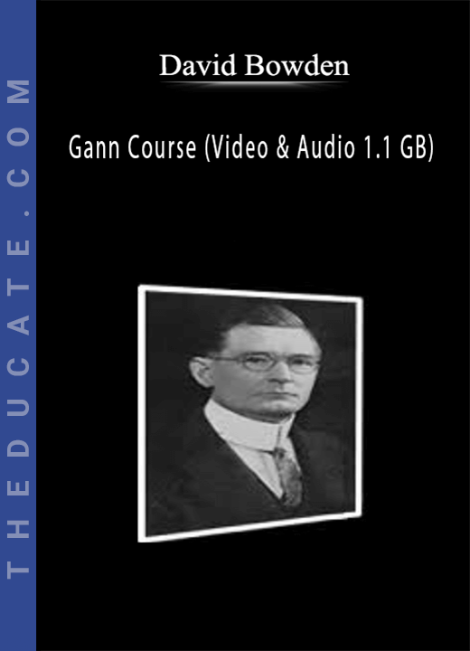 David Bowden - Gann Course (Video & Audio 1.1 GB)