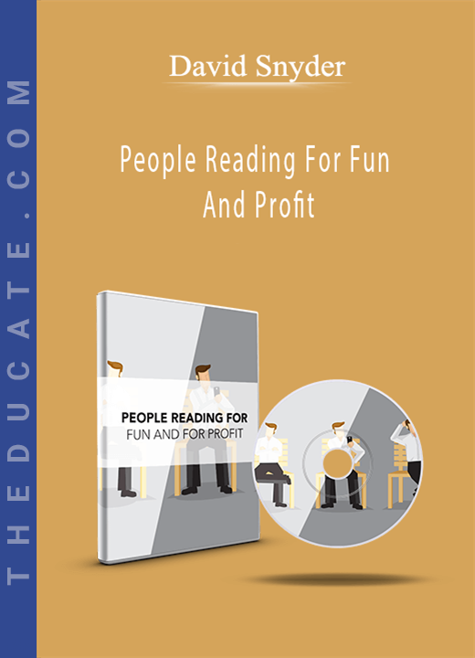 David Snyder - People Reading For Fun And Profit