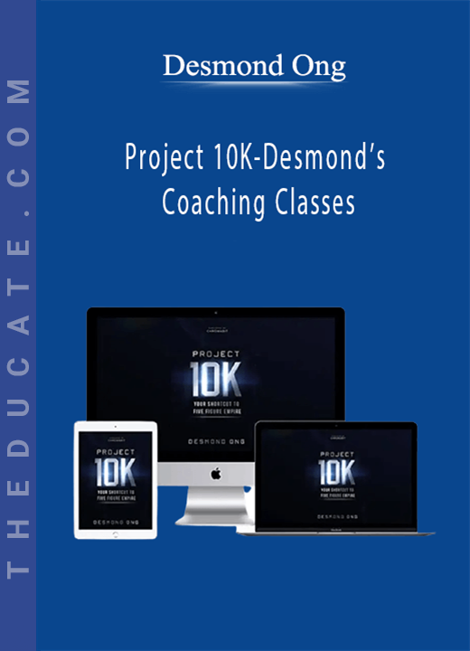 Desmond Ong - Project 10K-Desmond’s Coaching Classes