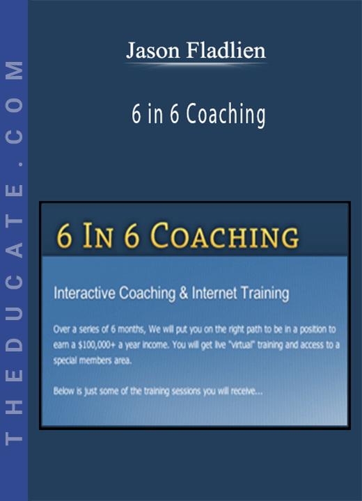 Jason Fladlien - 6 in 6 Coaching