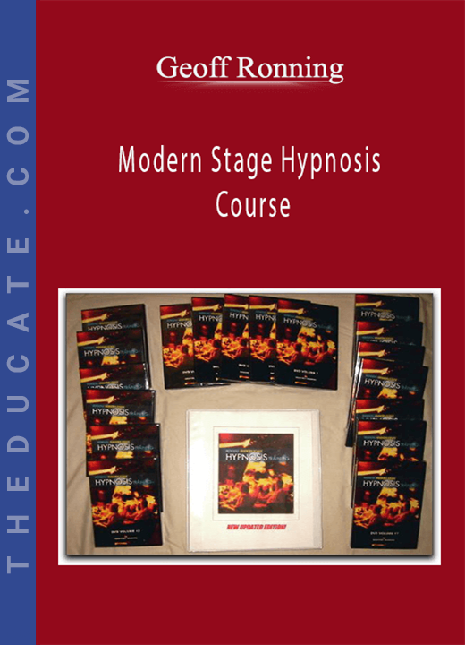 Geoff Ronning - Modern Stage Hypnosis Course