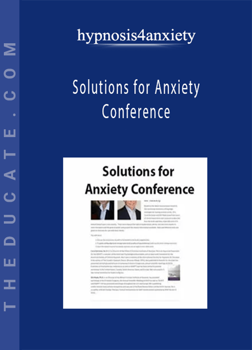 hypnosis4anxiety - Solutions for Anxiety Conference