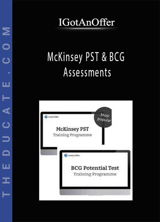 IGotAnOffer - McKinsey PST & BCG Assessments