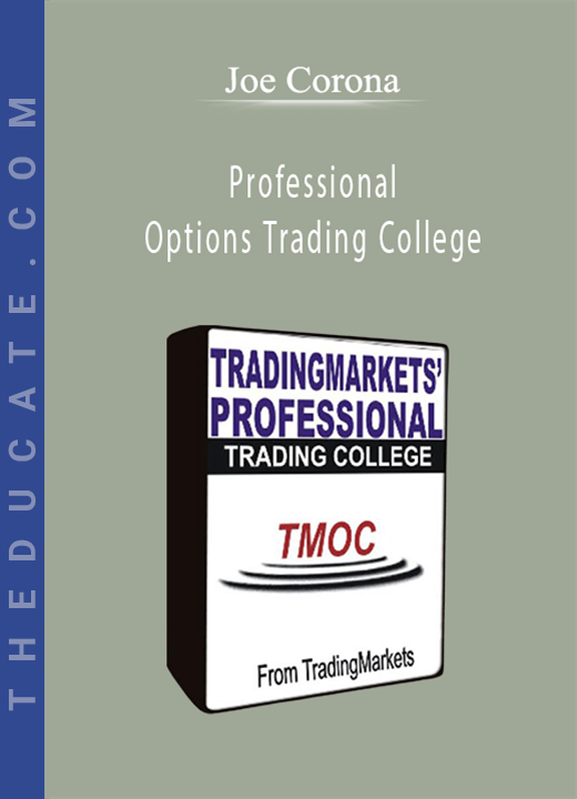 Joe Corona - Professional Options Trading College