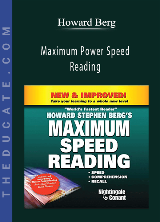 Howard Berg - Maximum Power Speed Reading